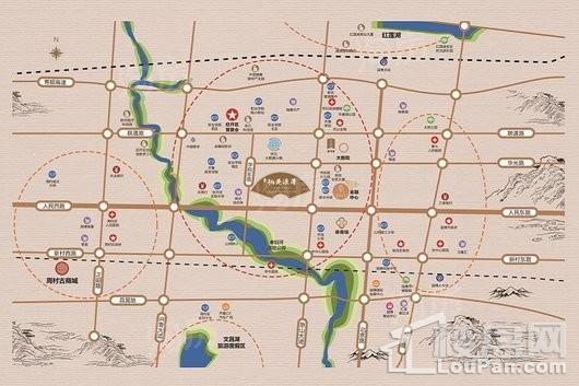 明发·桃花源著位置图