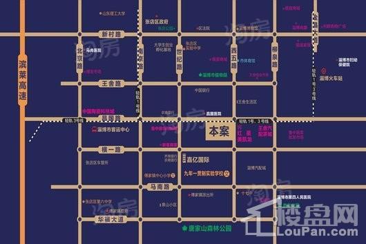 嘉瀚家居广场位置图