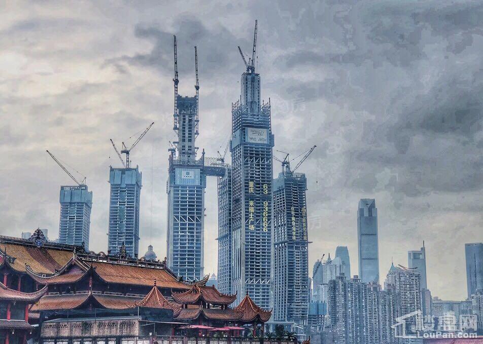 重庆来福士住宅实景图