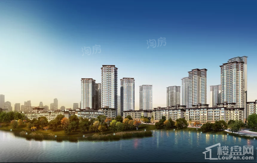 中建御湖壹号效果图