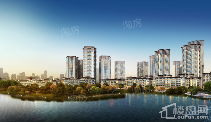 中建御湖壹号效果图