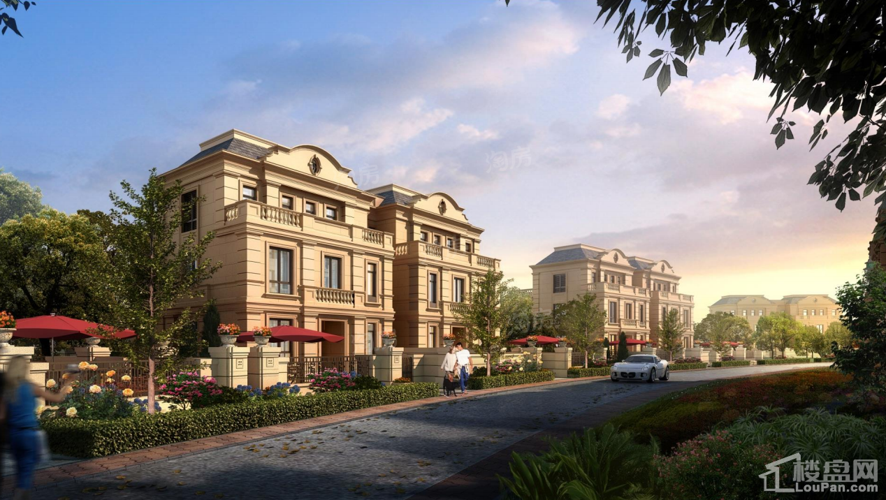 金地香山湖效果图