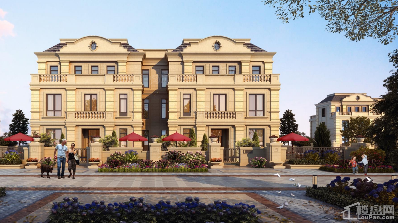 金地香山湖效果图