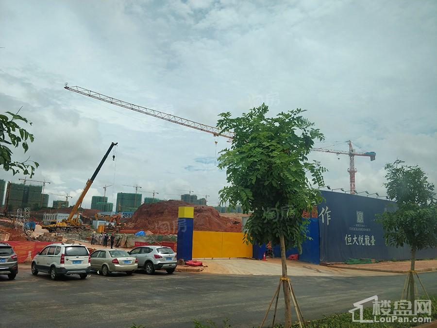 恒大悦龙台实景图