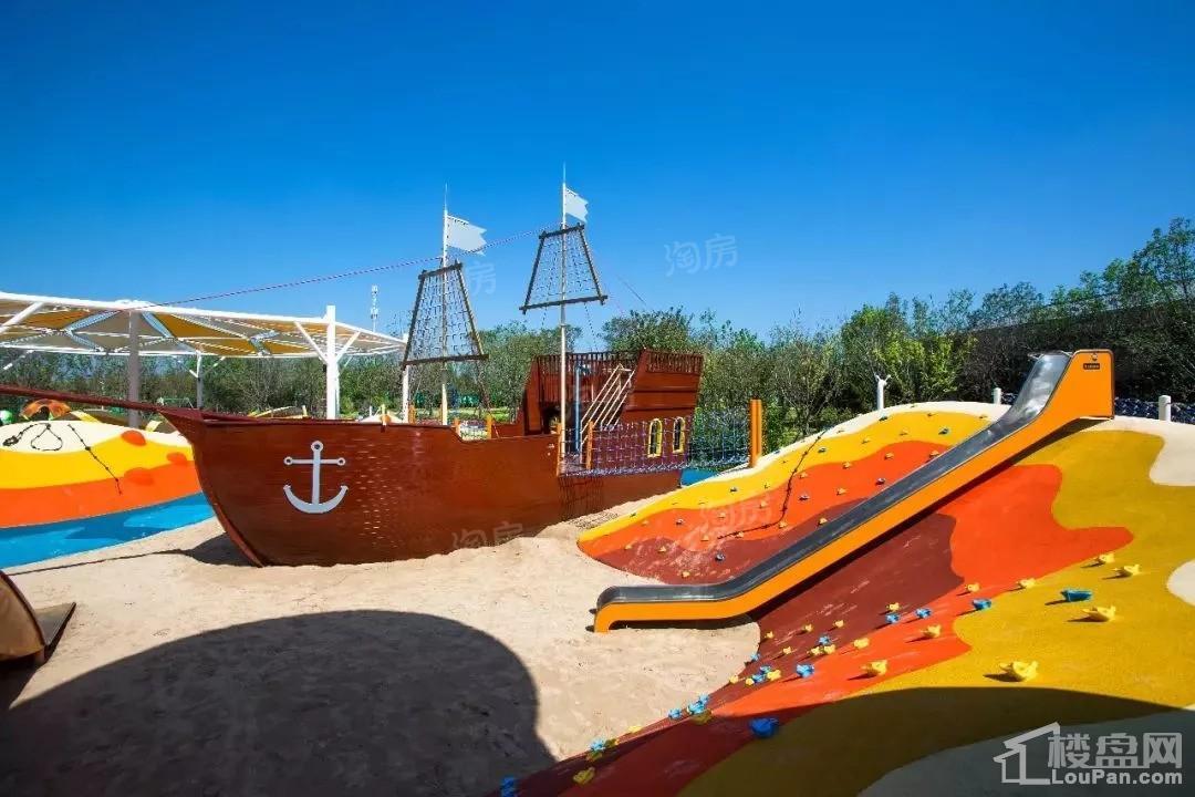 蔚蓝海岸实景图