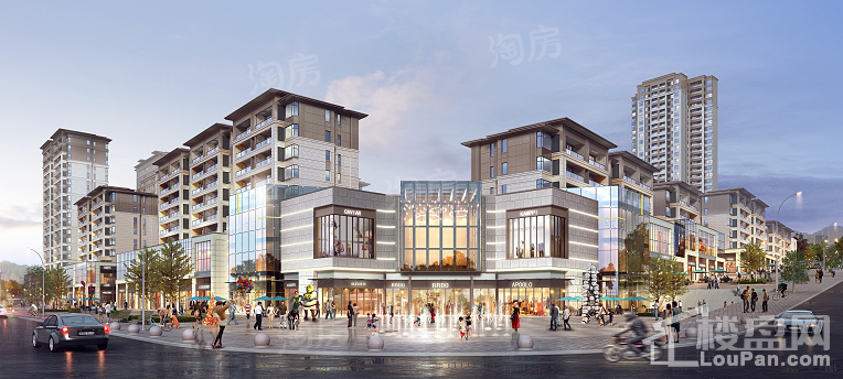 华远海蓝城效果图