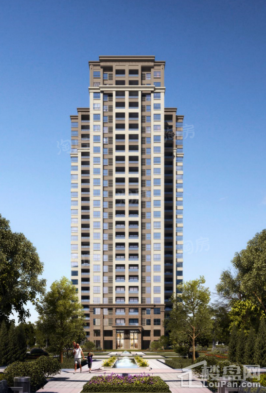 华远海蓝城效果图