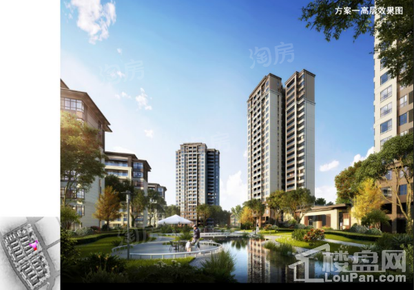 华远海蓝城效果图