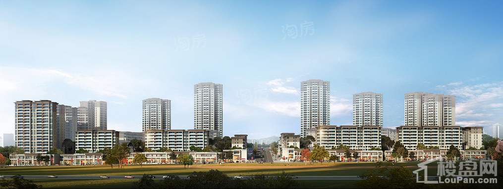 华远海蓝城效果图