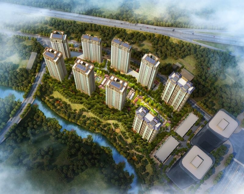 中梁首府效果图