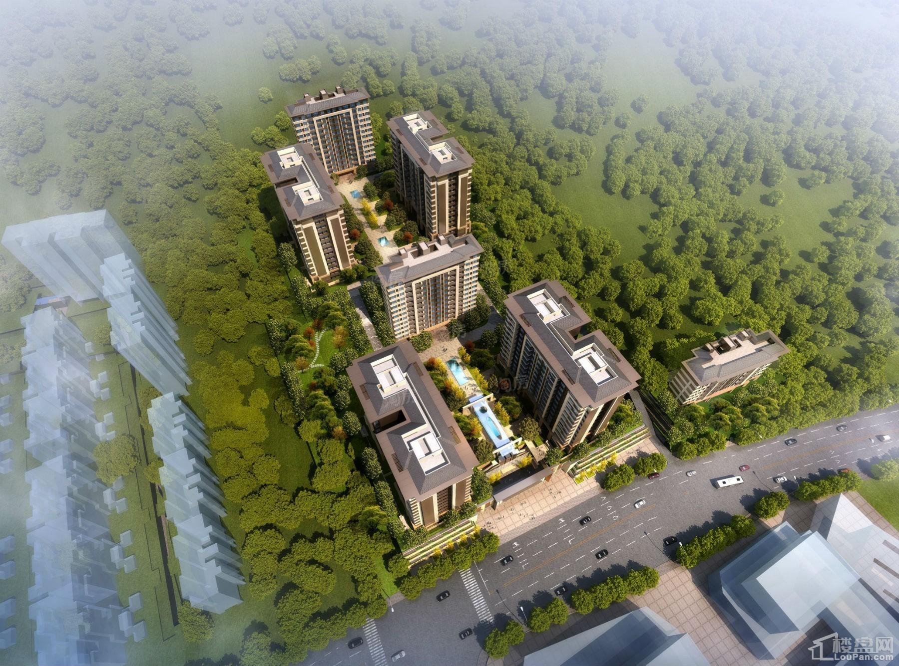 旭辉江山青林半效果图