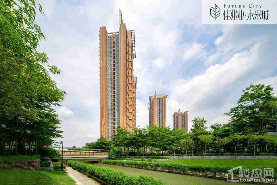 佳兆业未来城实景图