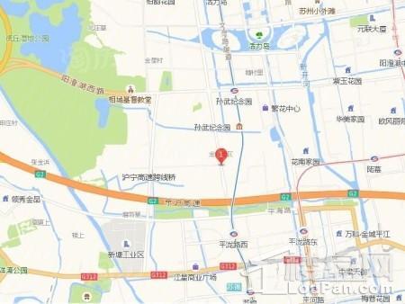 金科仁恒浅棠平江位置图