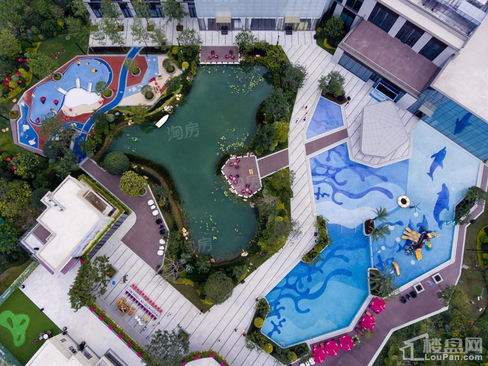 南宁绿地城实景图