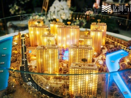 运河与岸效果图