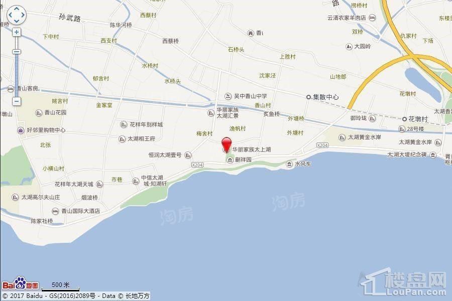 雅岸花园位置图
