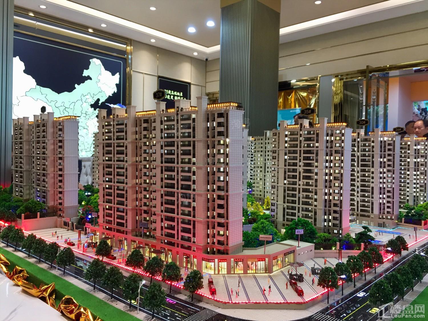 中梁华董壹号院实景图