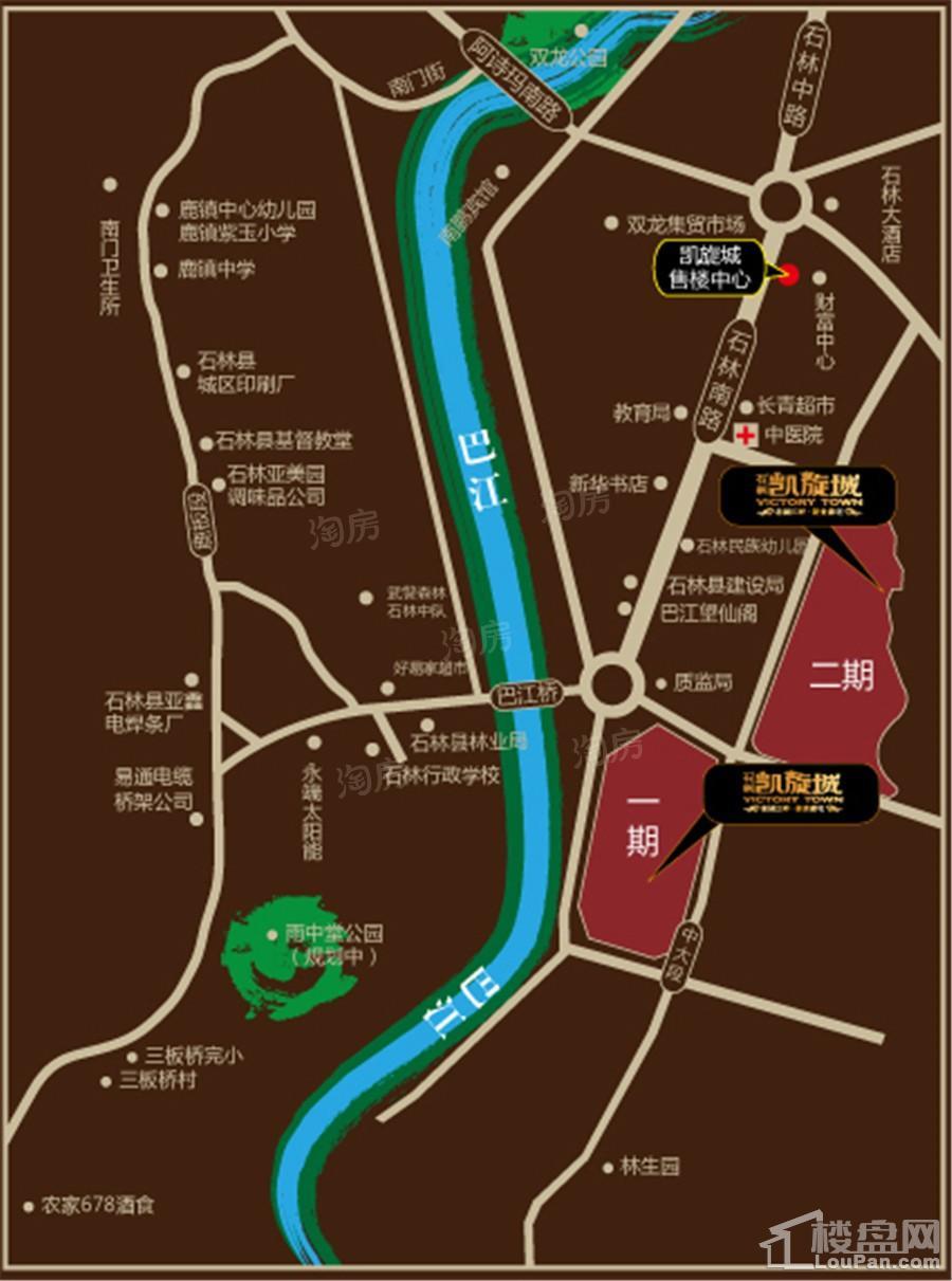 凯旋怡景位置图