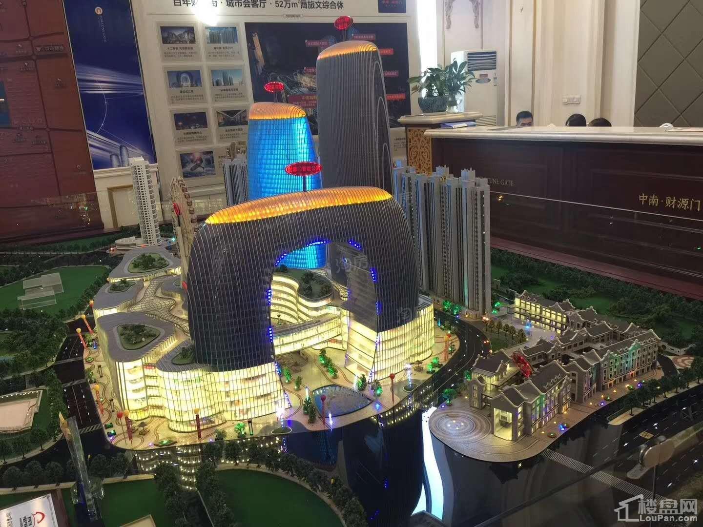 中南财源门效果图