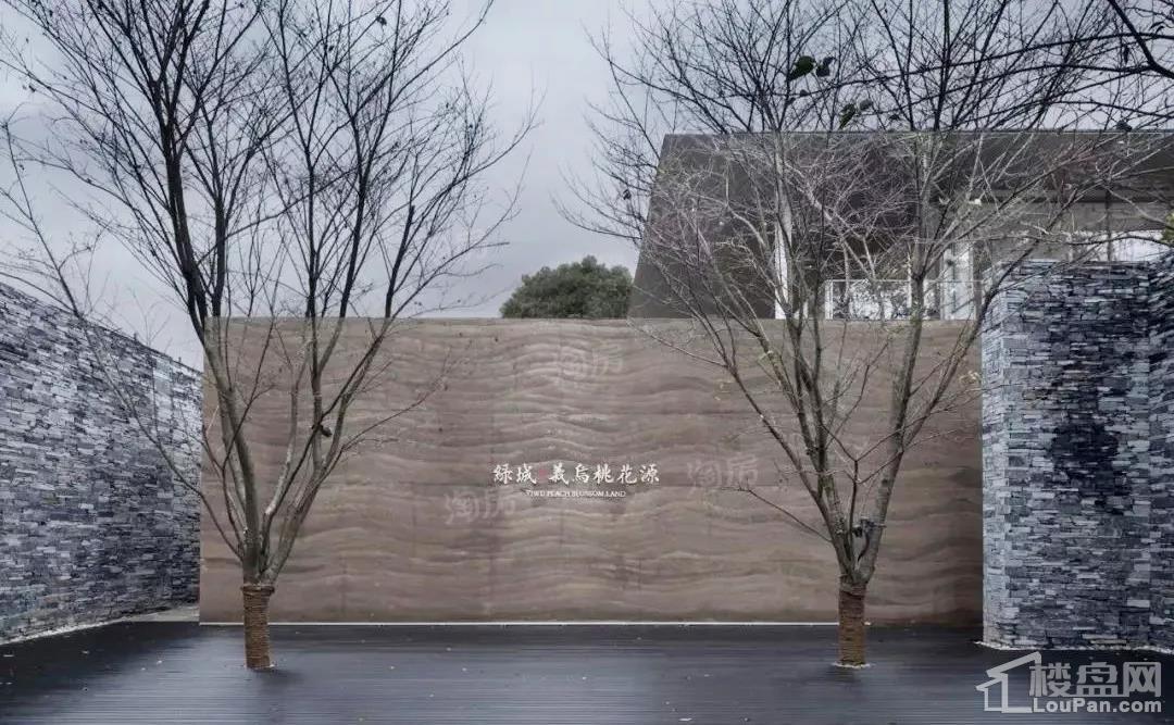 绿城义乌桃花源实景图