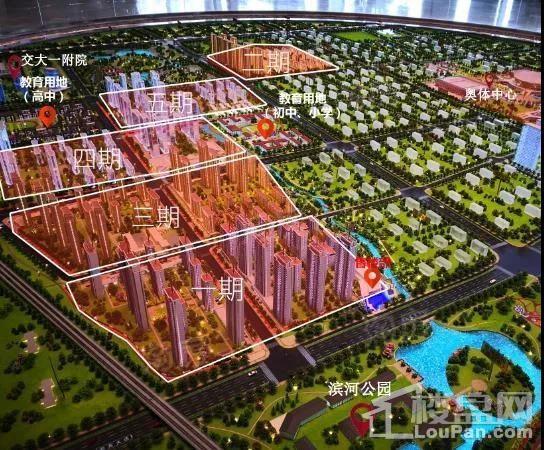 绿城西安全运村实景图