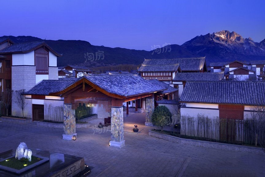 金茂谷镇实景图