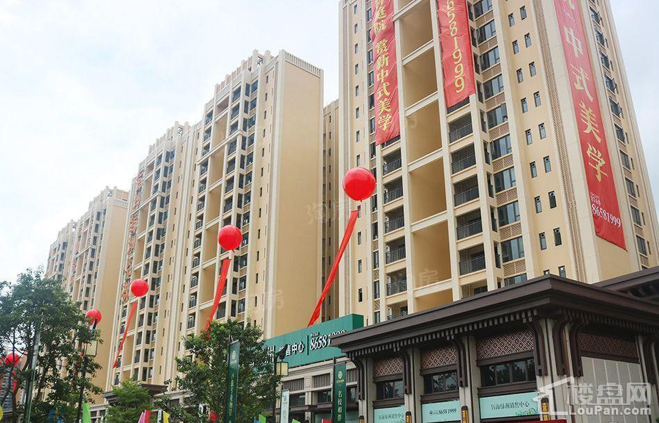 钰海绿洲实景图