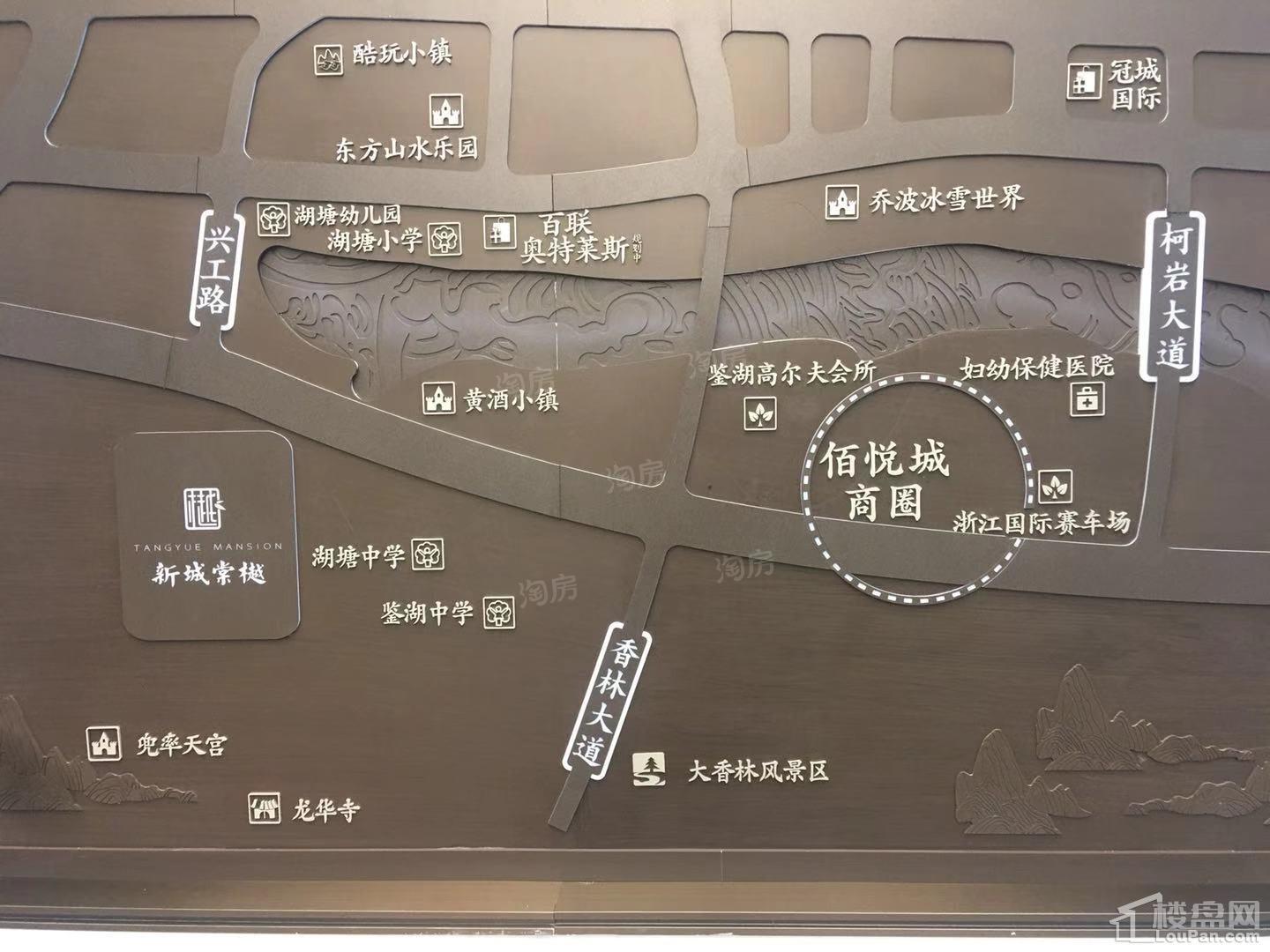 新城棠樾位置图