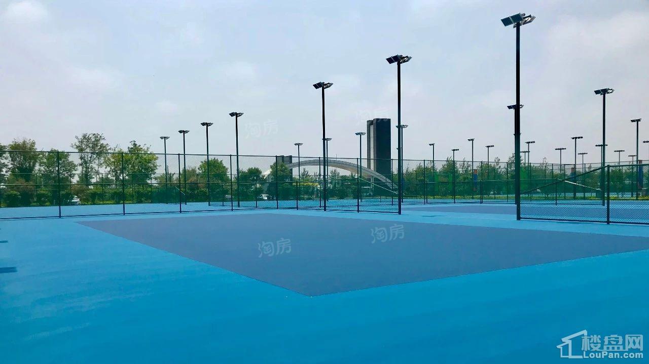 秦皇岛恒博华贸国际网球中心实景图