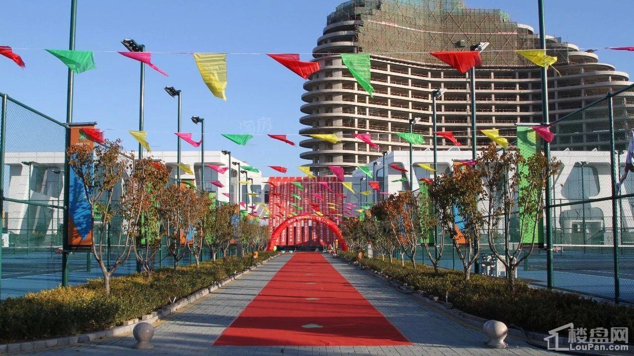 秦皇岛恒博华贸国际网球中心实景图