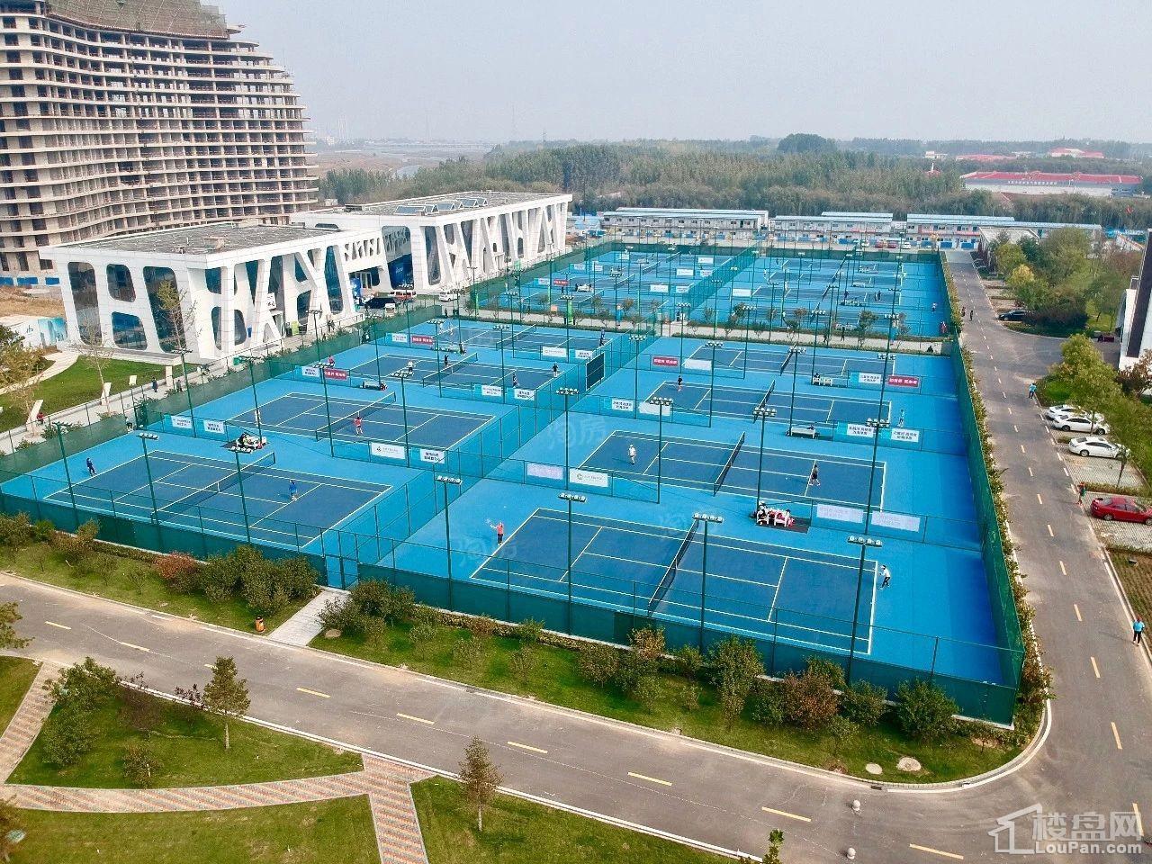 秦皇岛恒博华贸国际网球中心实景图