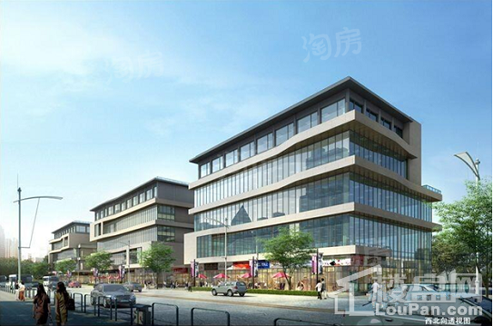 王子商业街效果图