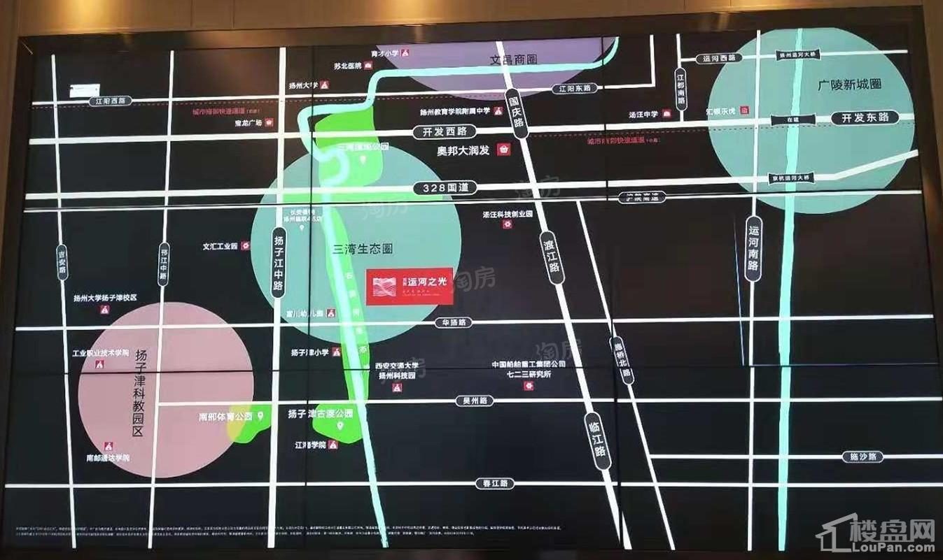 万科运河之光位置图