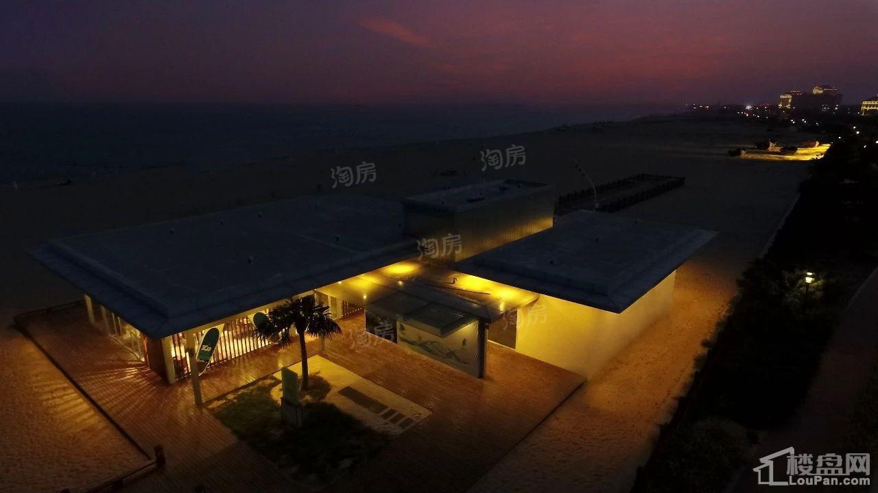 蔚蓝海岸实景图
