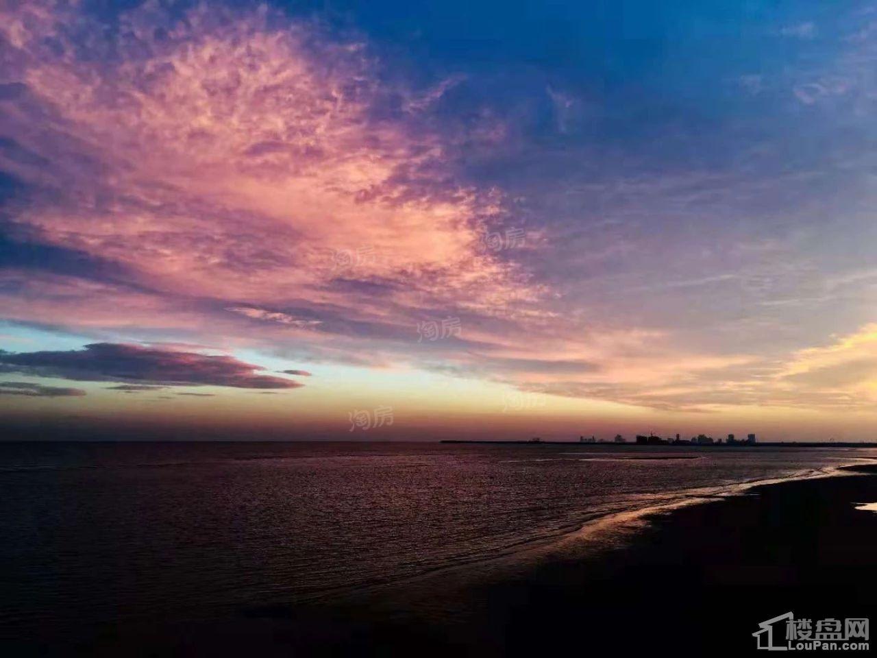 蔚蓝海岸实景图