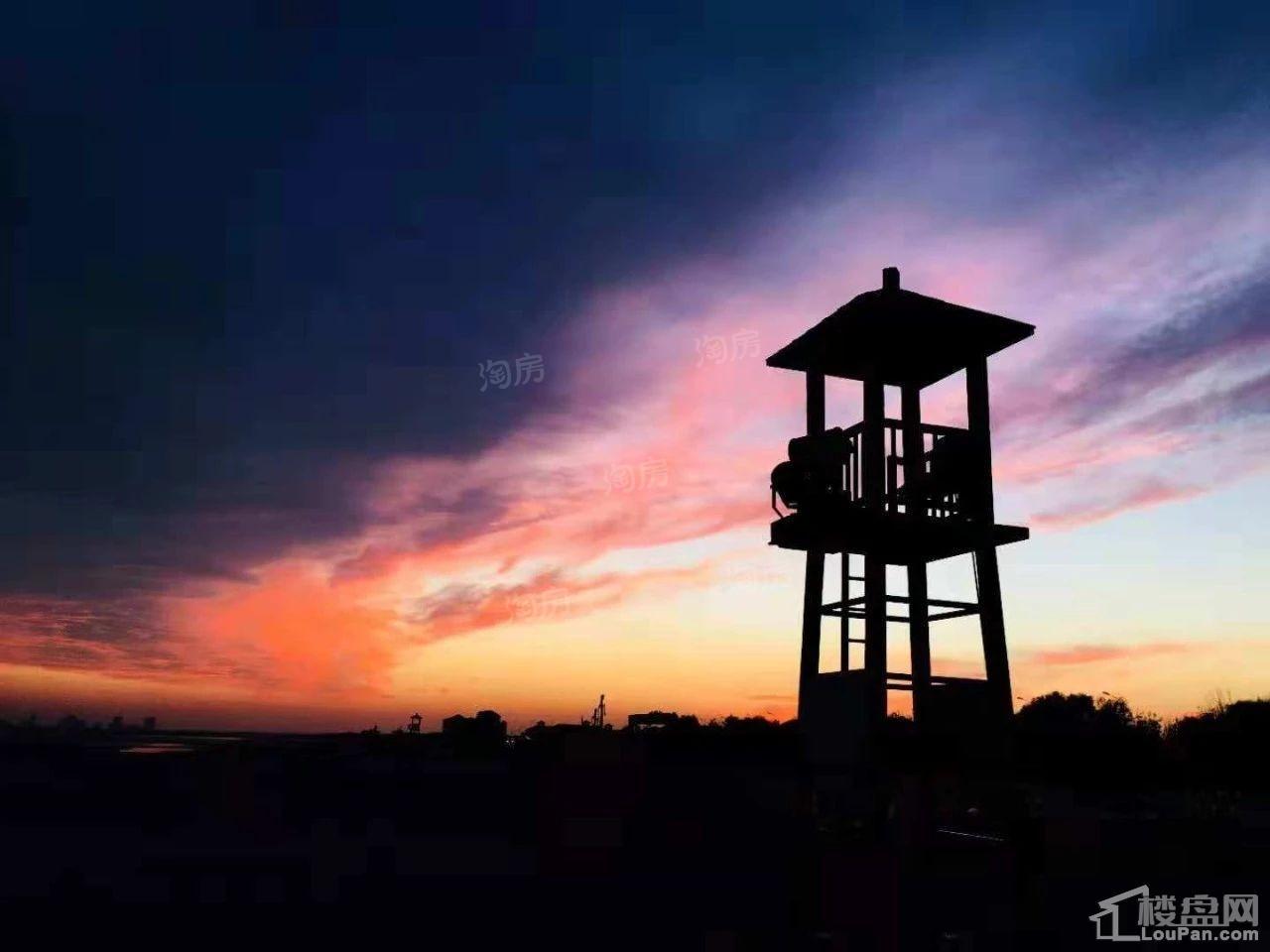 蔚蓝海岸实景图