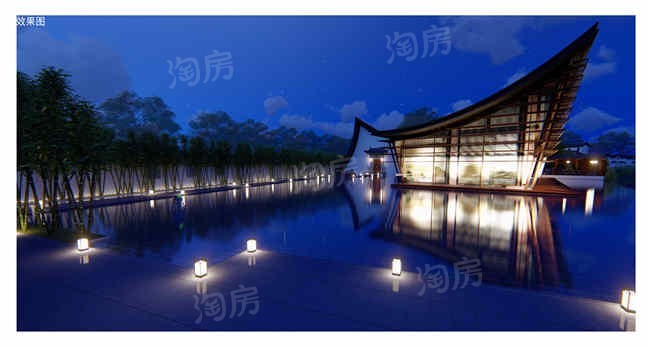 景业·高黎贡小镇效果图