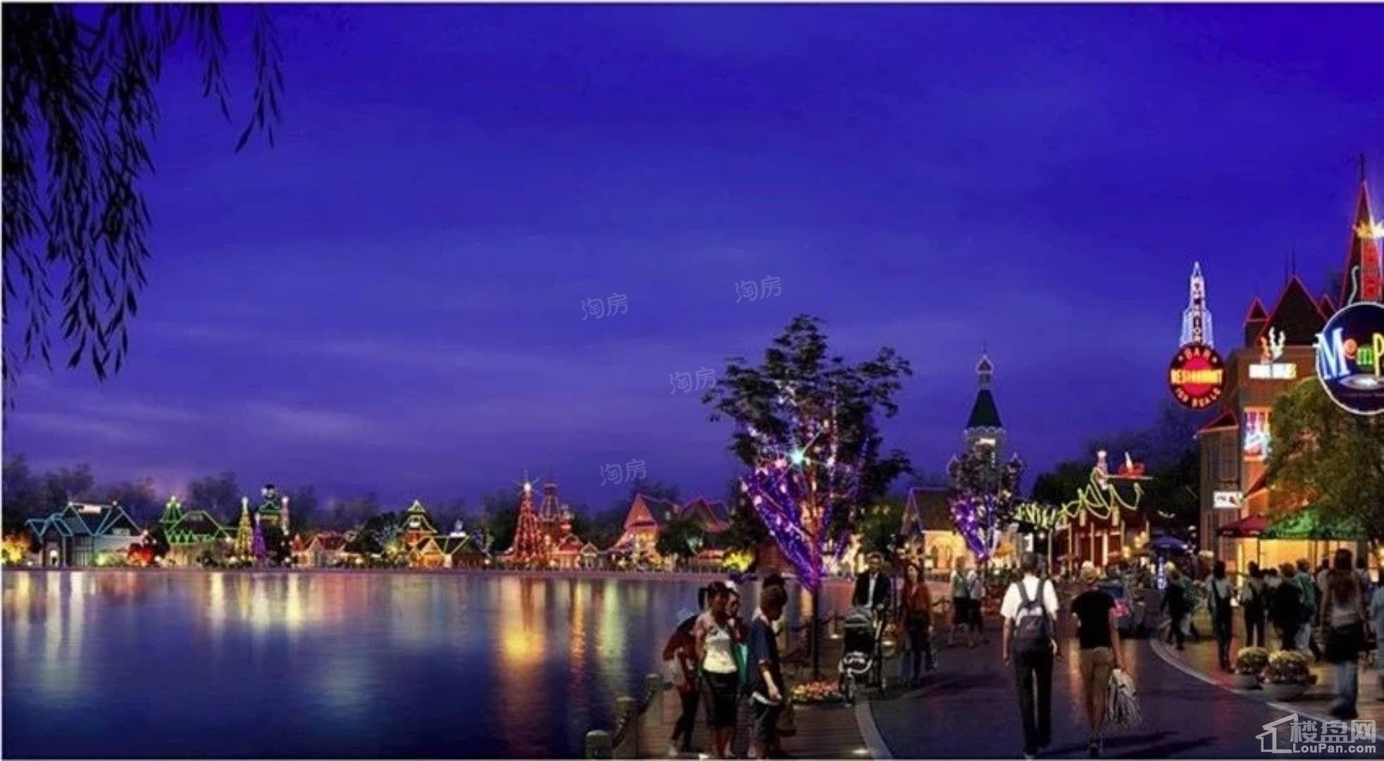 恒大溪上桃花源效果图