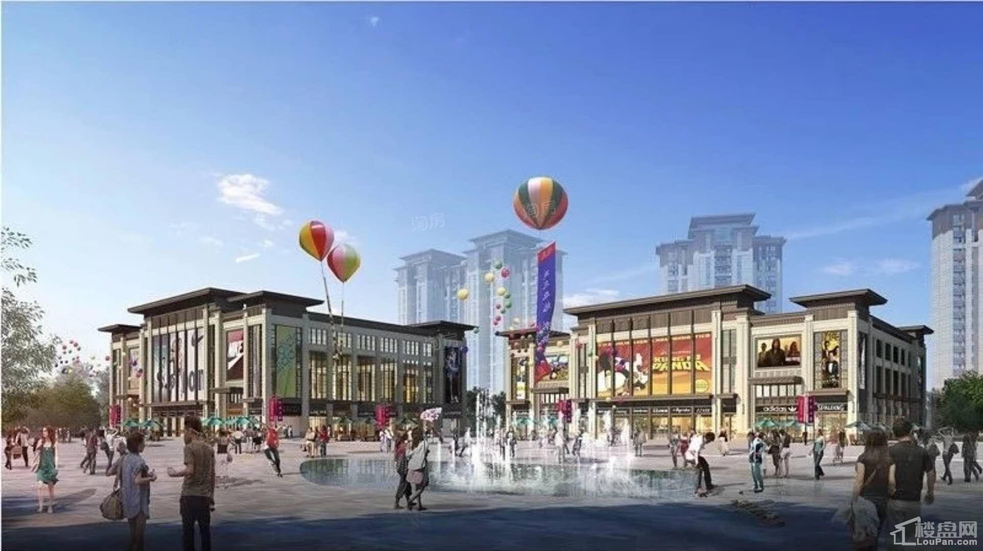 恒大溪上桃花源效果图