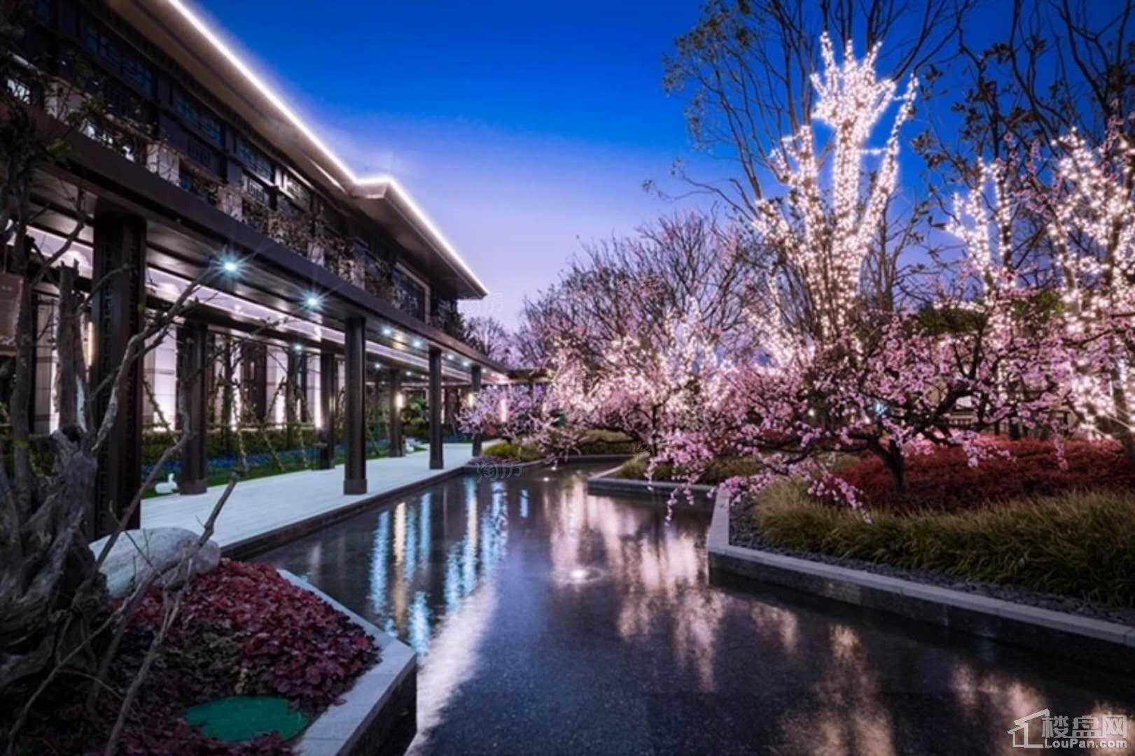 恒大溪上桃花源效果图