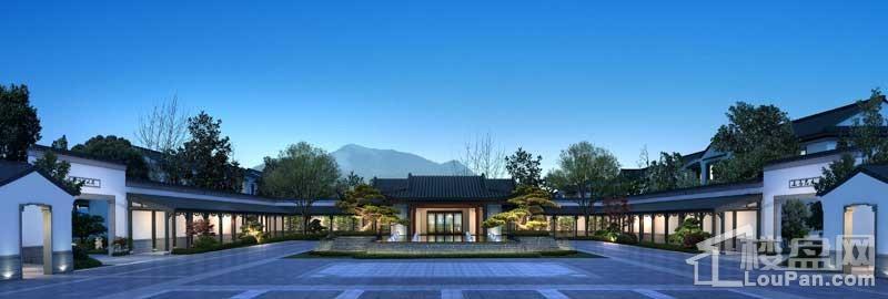 绿城春江明月效果图