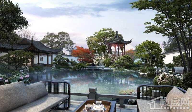 绿城春江明月效果图