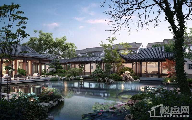 绿城春江明月效果图