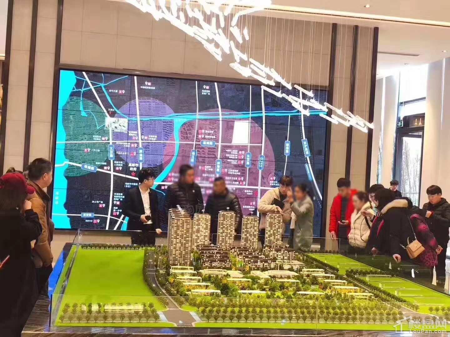 万科翡翠云台实景图