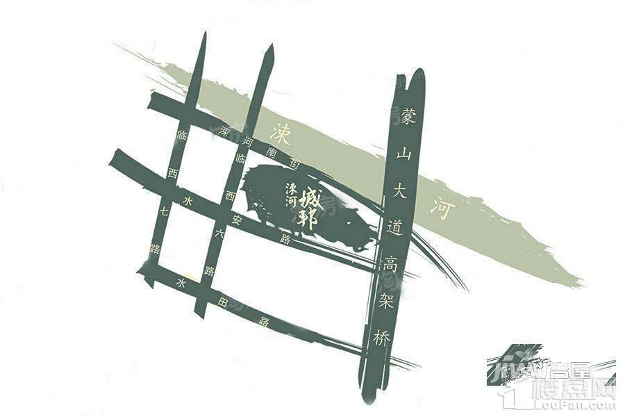 涑河城邦二期位置图