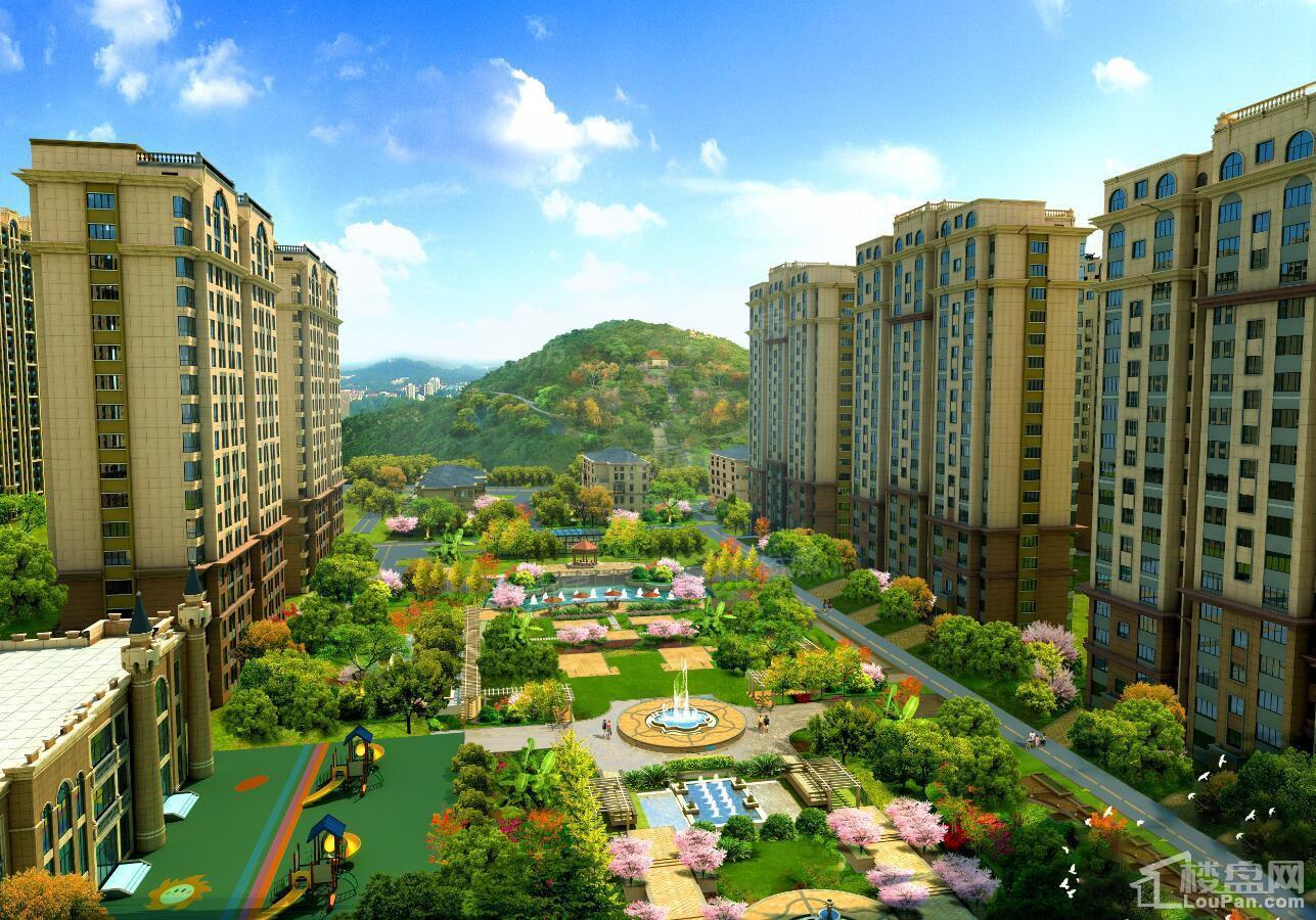 青山翠谷效果图