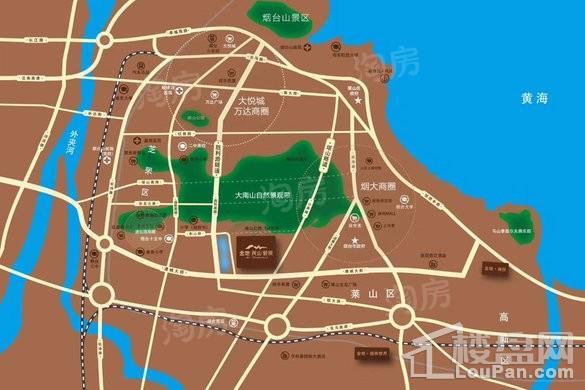 金地浅山艺境位置图