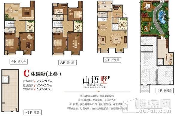 山语世家3室3厅4卫