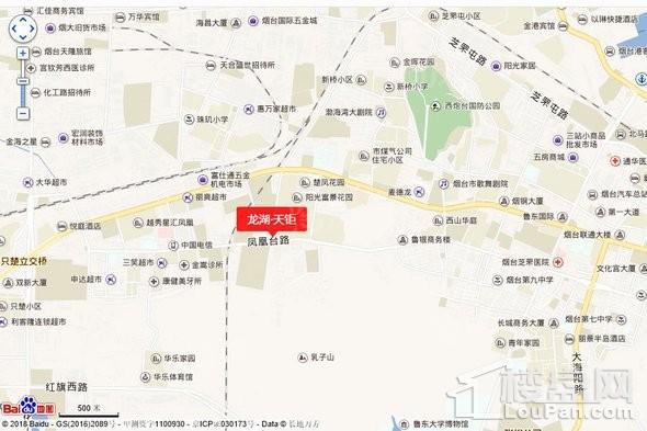 龙湖天钜位置图