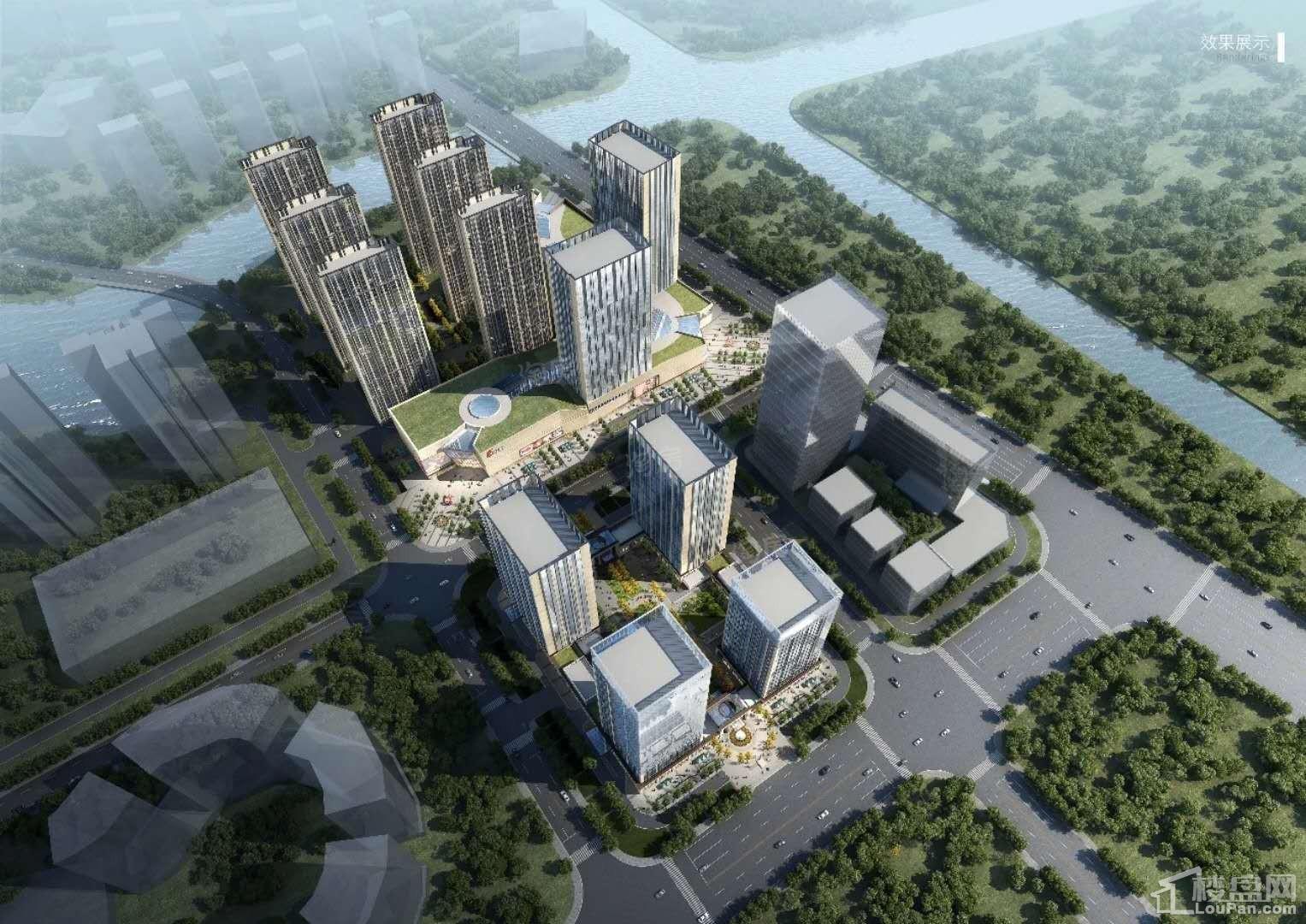 宁波高新宝龙广场效果图